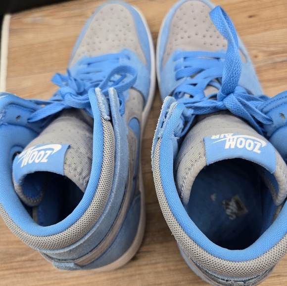 Nike Air Jordan High Top Sneakers - Blue and Gray - Picture 5 of 5